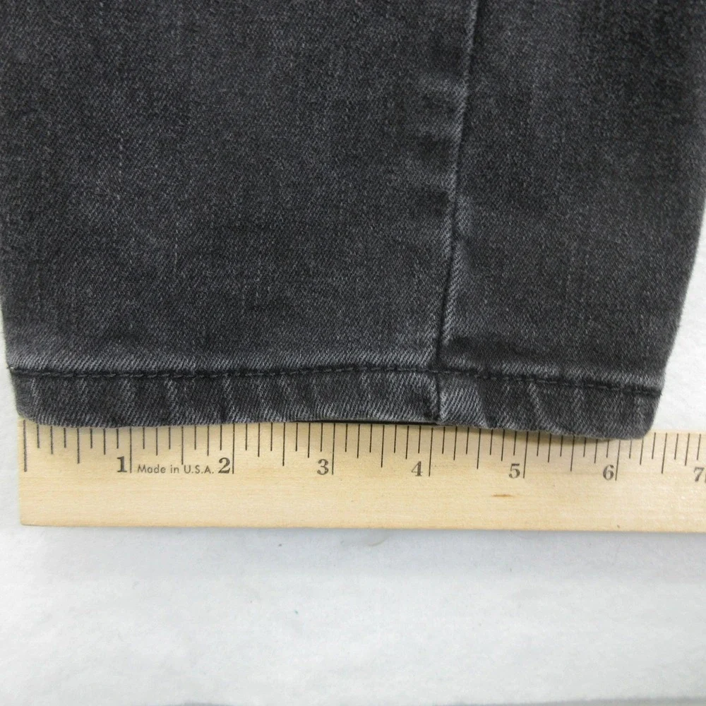 Levi's Men's Jeans 30x30 505 Regular Fit Straight Leg Black Stretch WaterLess